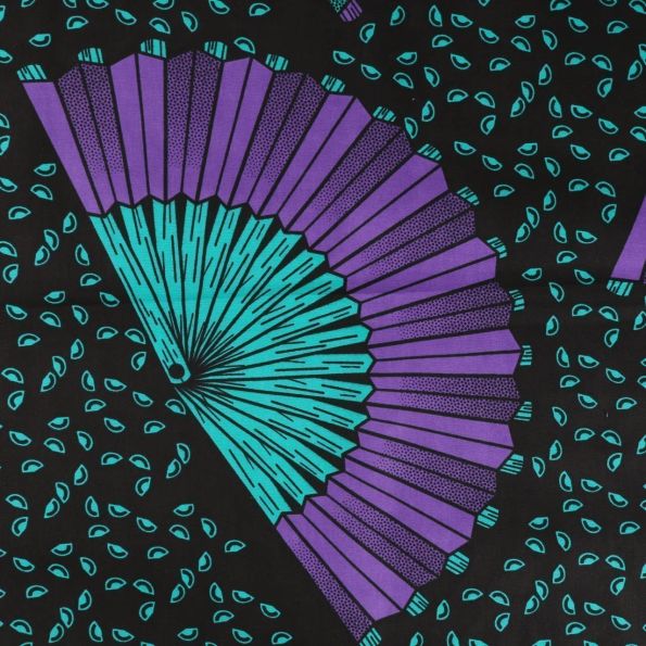 Tissu Wax africain n°454 - Au mètre