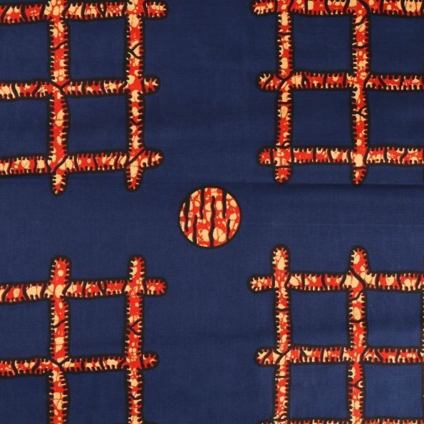 Tissu Wax africain n°467 - Au mètre