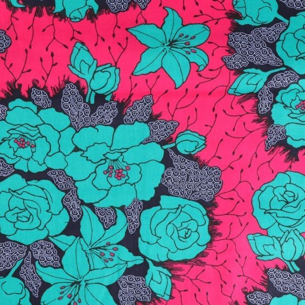 Tissu Wax africain n°507 - Au mètre