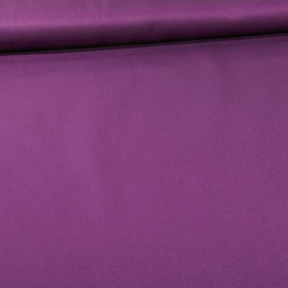 Coupon De Tissu Sergé 100% Coton Oeko-Tex - 31cm X 170cm - Couleur Marine - Fin De Série