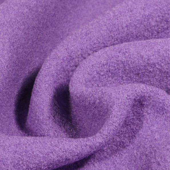Laine bouillie 100% laine Violet - Par 10 cm