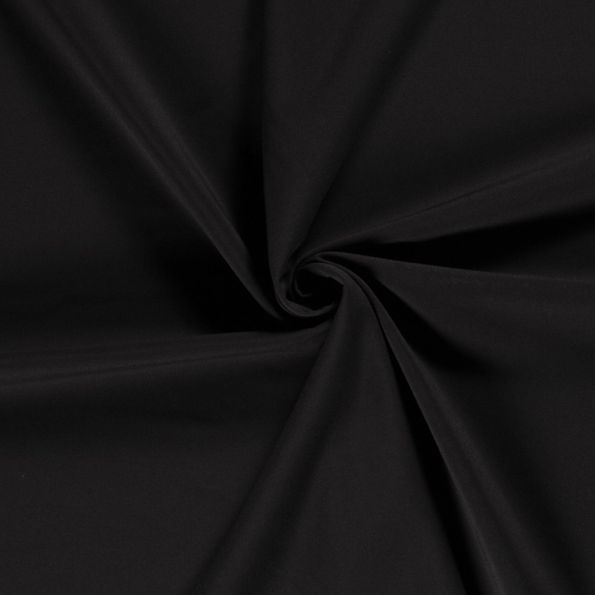 Tissu Softshell Skadi uni Noir - Par 10 cm
