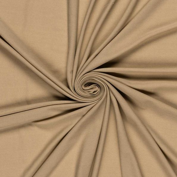 Tissu Doublure Maillot de bain uni Brisa sur fond Beige - Par 10 cm