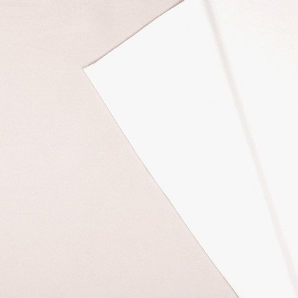 Tissu Polaire Double face Bicolore Beige et écru - Par 10 cm