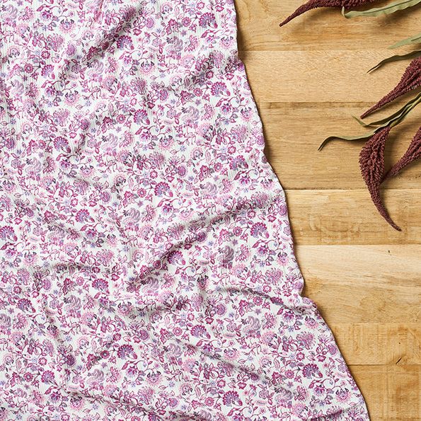 Tissu Crépon de Viscose Indy Craftine - Par 10 cm