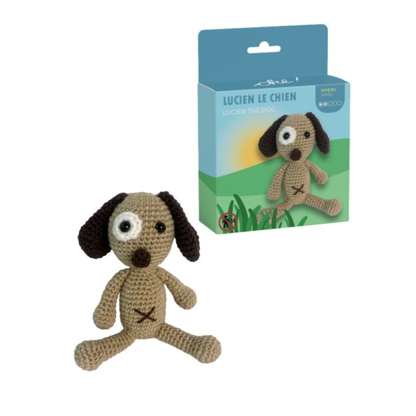 Kit Amigurumi – Lucien le chien