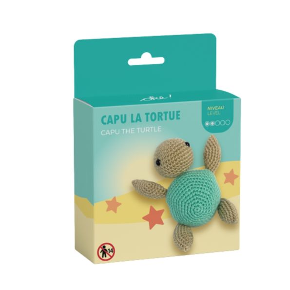 Kit Amigurumi – Capu la tortue