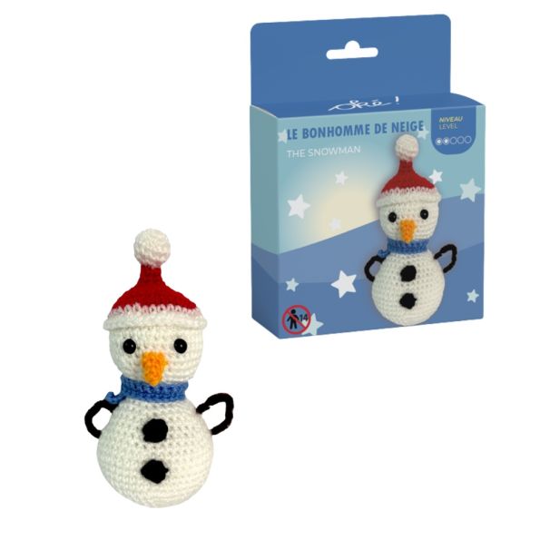Kit Amigurumi – Le bonhomme de neige