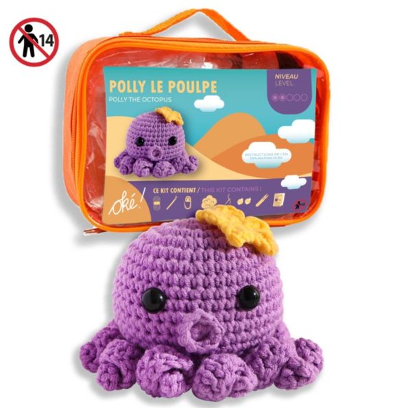 Kit Amigurumi – Polly le Poulpe