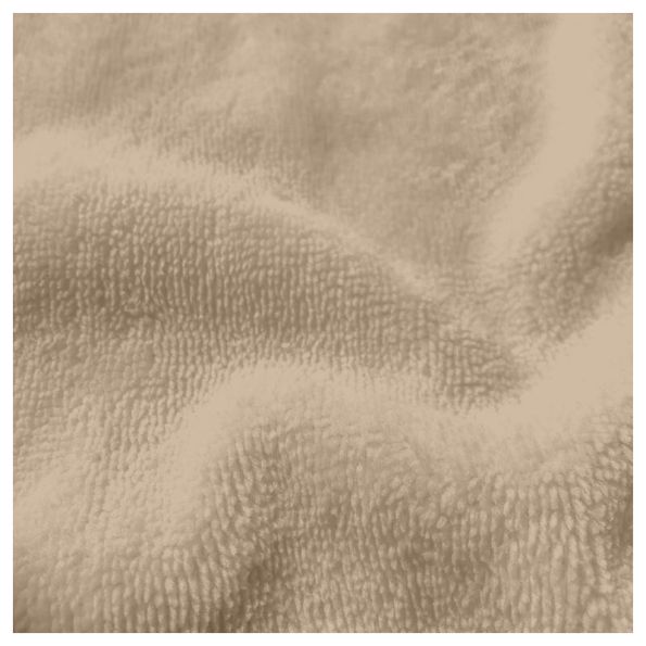 Tissu Micro Eponge Bambou Nolita uni Ecru - Par 10 cm