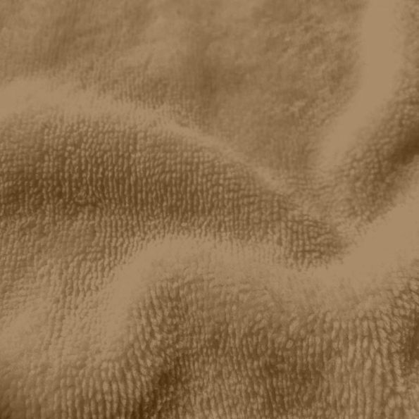 Tissu Micro Eponge Bambou Nolita uni beige - Par 10 cm