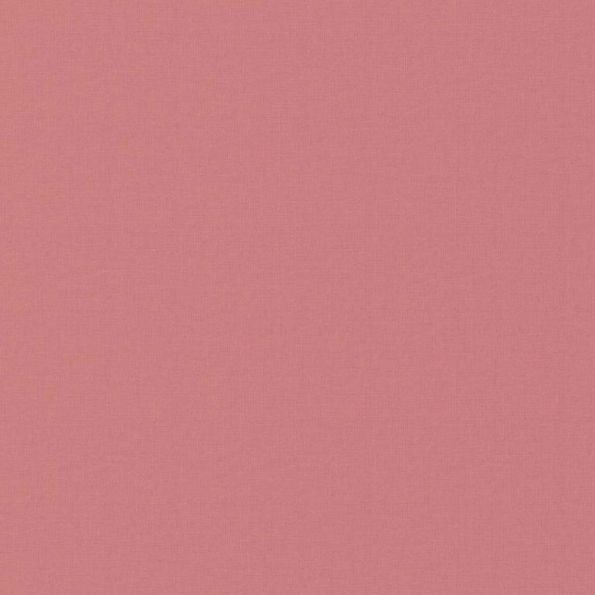 Tissu Coton enduit uni Bois de rose - Par 10 cm