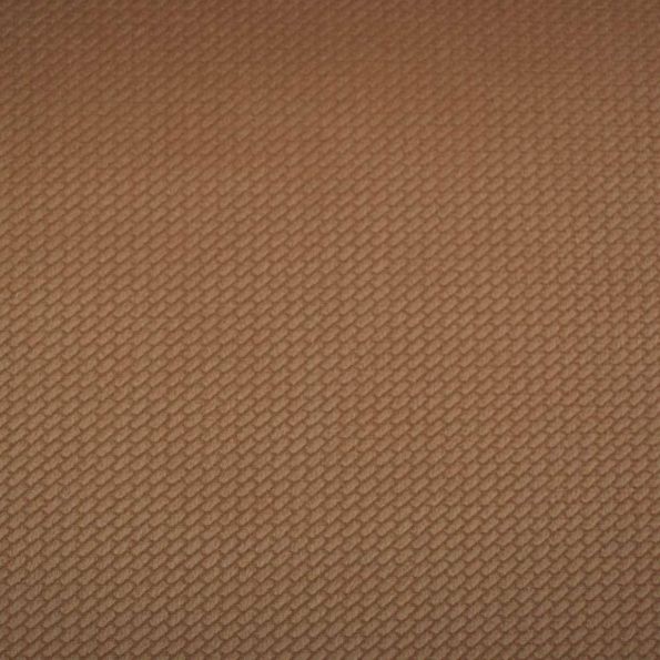 Tissu Velours Embossé   Nuvia uni Marron - Par 10 cm