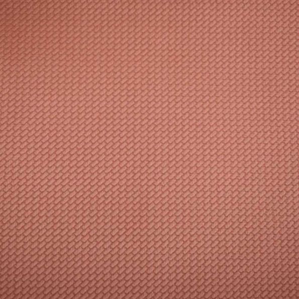 Tissu Velours Embossé   Nuvia uni Vieux rose - Par 10 cm