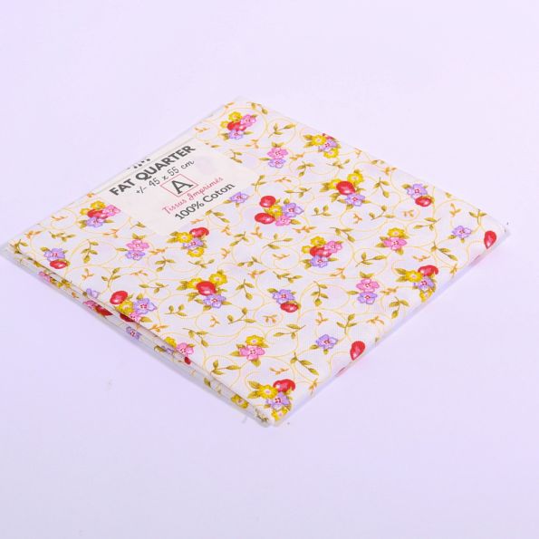 Coupon tissu Coton n°26 Crème - 45 x 55 cm