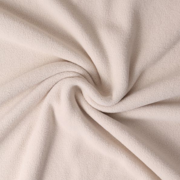 Tissu Polaire doux Grand Froid Beige - Par 10 cm