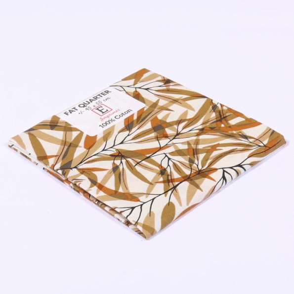 Coupon tissu Coton n°31 Taupe - 45 x 55 cm