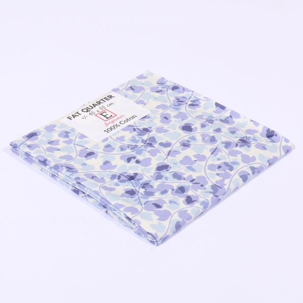 Coupon tissu Coton n°34 Parme - 45 x 55 cm