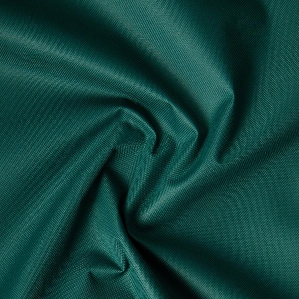 Tissu Toile à sac envers PVC déperlant ultra robuste Vert jade - Par 10 cm
