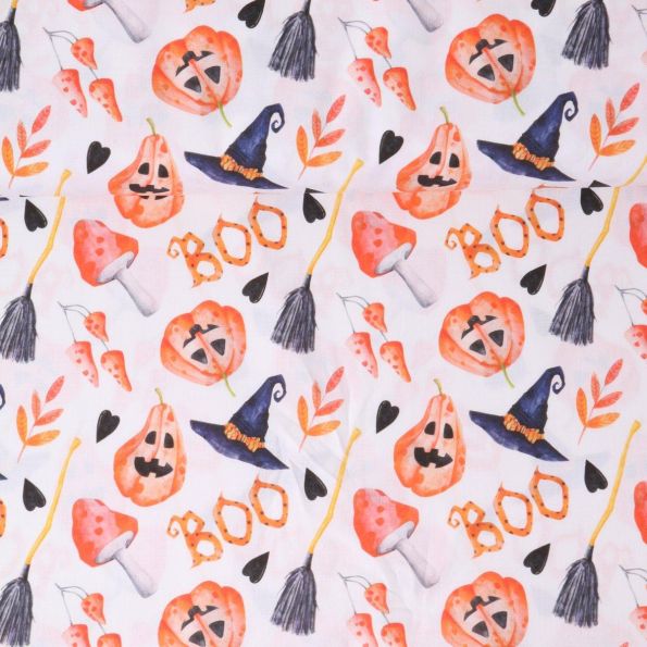 Halloween Festival Textile Tissu Coton, 6pcs Tissus En Coton