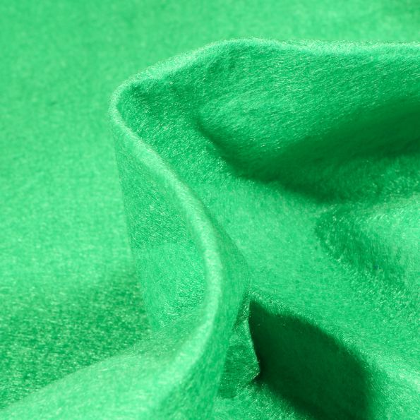 Tissu Feutrine 180 cm Vert - Par 10 cm