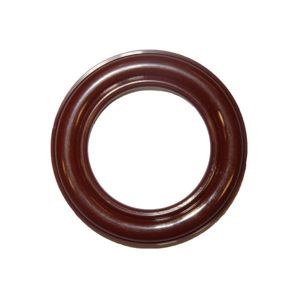 Œillet à clipser pour rideaux Chocolat x8