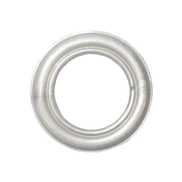 Œillet à clipser pour rideaux Argent nacré x8