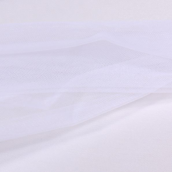Tissu Voile de mariée grande largeur Blanc - Par 10 cm