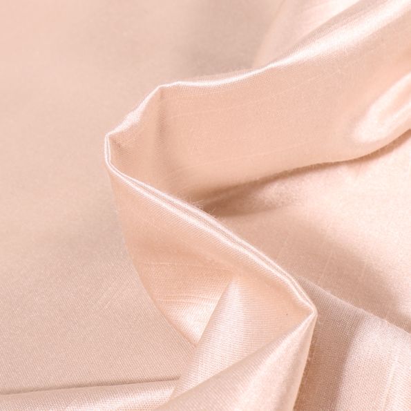 Tissu Taffetas d'ameublement Bombyx Champagne - Par 10 cm
