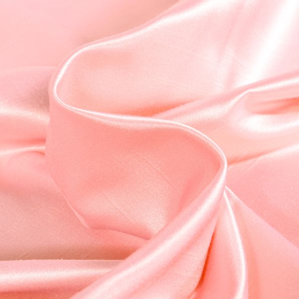 Tissu Taffetas d'ameublement Bombyx Rose - Par 10 cm