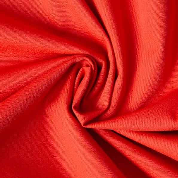 Tissu Imperméable spécial extérieur intensif uni Terracotta - Par 10 cm