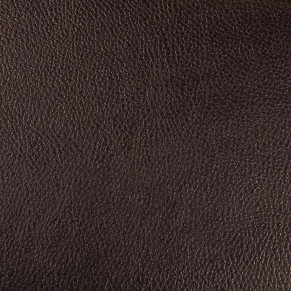 Tissu Simili Cuir Marron Chocolat - 140cm De Large - Pour Vêtement, Déco, Meuble