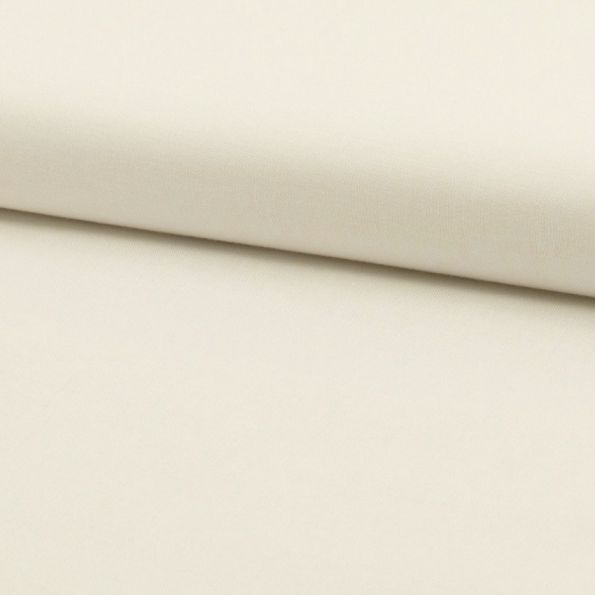 Coupon Tissu Coton uni Ecru - Coupon de 20 cm