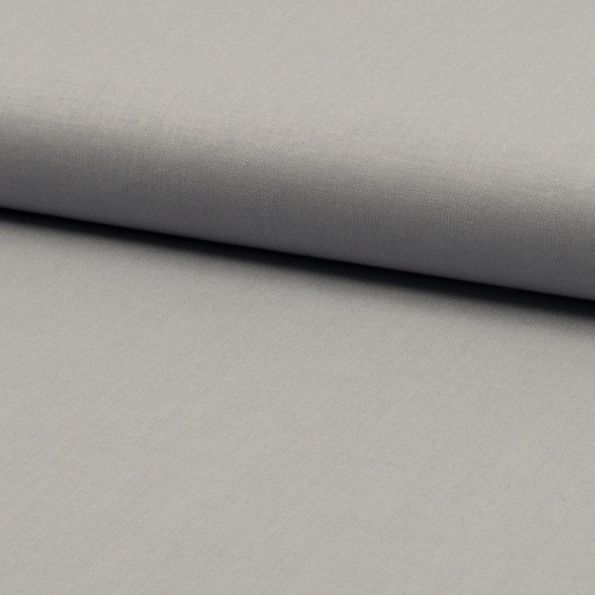 Coupon Tissu Coton uni Gris - Coupon de 70 cm