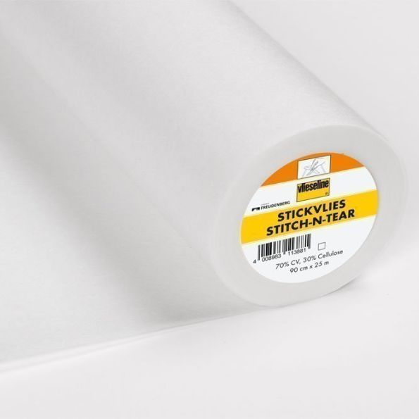 Entoilage Vlieseline Stickvlies Brod - Par 10 cm