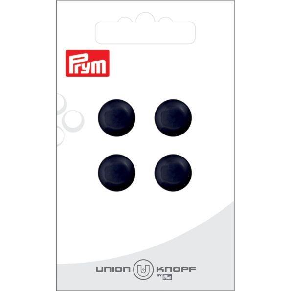 Bouton Prym Marcus 12 mm x4 - Bleu marine