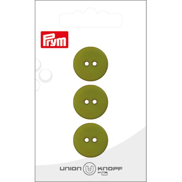 Bouton Prym Stella 18 mm x3 - Olive