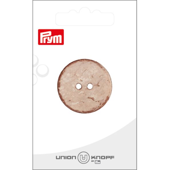 Bouton Prym Pablo coco 30 mm x1 - Beige