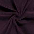 Tissu  Polaire uni Bordeaux foncé - Par 10 cm