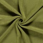 Tissu  Polaire uni Vert kaki clair - Par 10 cm