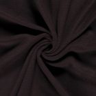 Tissu  Polaire uni Marron chocolat - Par 10 cm