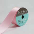 Bobinette Ruban Satin double face Frou-Frou Pétale de rose - 25 mm x 5 mètres