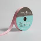 Bobinette Ruban Gros grain Frou-Frou Pétale de rose - 6 mm x 6 mètres