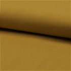 Tissu Coton Sergé d'ameublement uni Moutarde - Par 10 cm