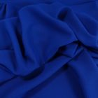 Tissu Crêpe Georgette Bleu roi x10cm