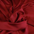 Tissu Satin Duchesse extensible Rouge x10cm