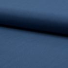 Tissu Viscose Twill uni Bleu jean - Par 10 cm