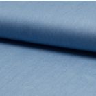 Tissu Chambray Léger Coton Bleu jean clair - Par 10 cm