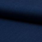 Tissu Chambray Ultra Léger Coton Bleu jean foncé - Par 10 cm