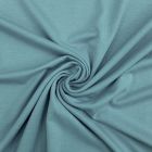 Tissu Jersey Viscose uni bleu céladon x10cm